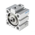 Festo ADVC Series Pneumatic Cylinder Double Acting, 40mm Bore, 10mm Stroke, Aluminium Body, Through Hole Mount ADVC-40-10-I-P