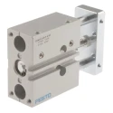 Festo Pneumatic Guided Cylinder 12mm Bore, 20mm Stroke, Double Acting, Through Hole Mount, 10 bar DFM-12-20-P-A-KF