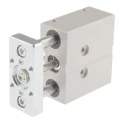 Festo Pneumatic Guided Cylinder 12mm Bore, 20mm Stroke, Double Acting, Through Hole Mount, 10 bar DFM-12-20-P-A-KF