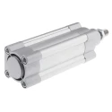 Festo DSBC-50-80-PPSA-N3 Pneumatic Piston Rod Cylinder, 50mm Bore, 80mm Stroke, Double Acting, Aluminium Body