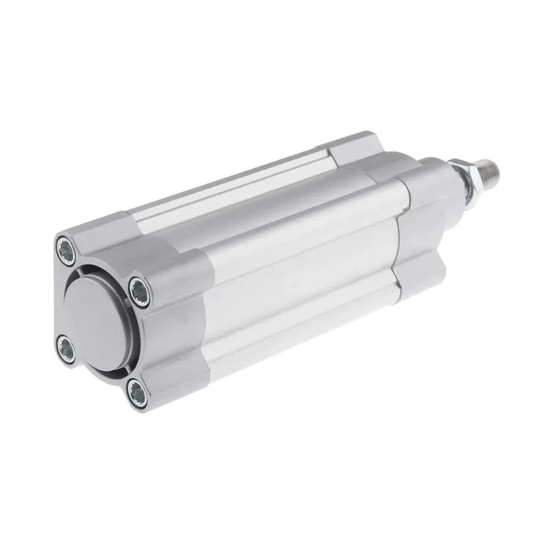 Festo DSBC-50-80-PPSA-N3 Pneumatic Piston Rod Cylinder, 50mm Bore, 80mm Stroke, Double Acting, Aluminium Body