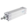 Festo Pneumatic Piston Rod Cylinder Double Acting, 63mm Bore, 160mm Stroke, Air Cushion, Aluminium Body DSBC-63-160-PPSA-N3