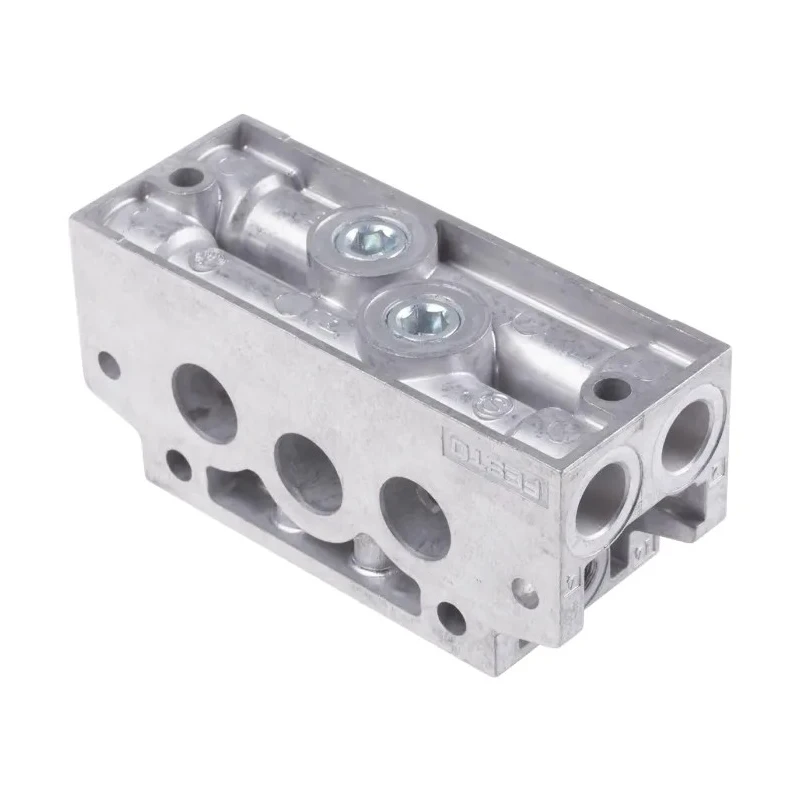 Festo NAVW Series 2 Station G Sub-Base Aluminium for MFH Solenoid Valves NAVW-1/4-1-ISO