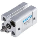 Festo Pneumatic Cylinder 12 mm Bore, 10 mm Stroke, Double Acting, Aluminium Body, ADN-12-10-A-P-A