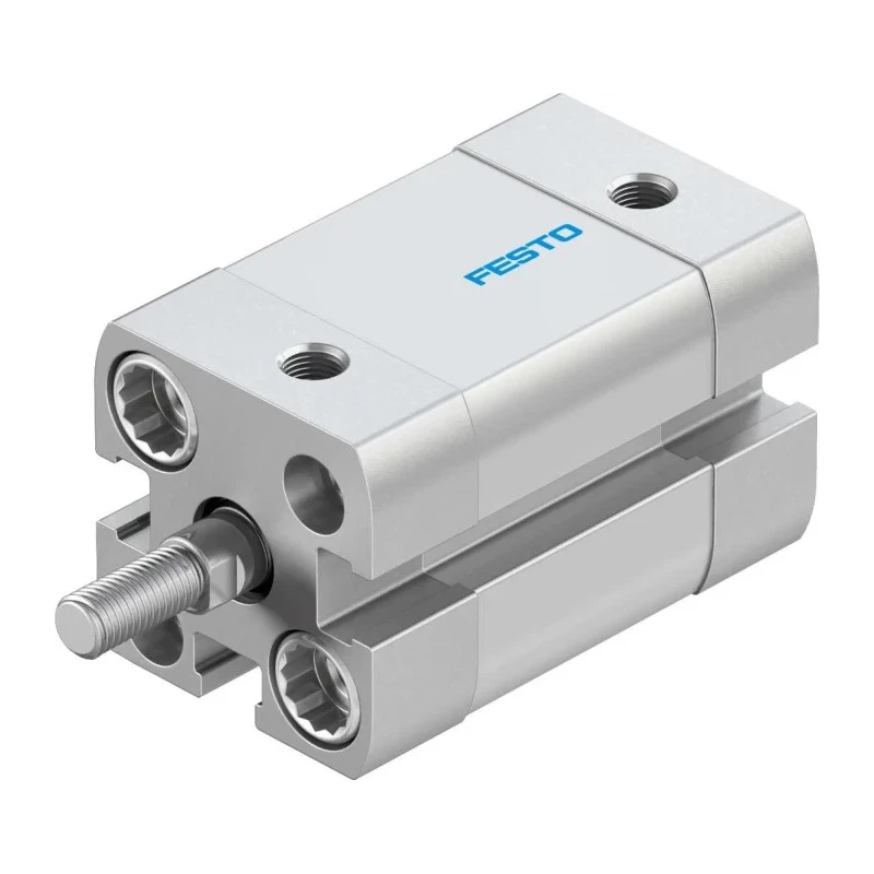 Festo Pneumatic Cylinder 12 mm Bore, 10 mm Stroke, Double Acting, Aluminium Body, ADN-12-10-A-P-A