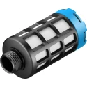 Festo Polyacetal Pneumatic Silencer, Threaded G, 1/2 in, 10 bar, 81dB Noise Reduction, U-1/2