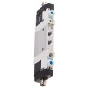 Festo 5/2 Way Pneumatic Solenoid Valve, Metric Thread, M7 Port, VUVG Series, Aluminium Alloy Body VUVG-LK10-B52-T-M7-1R8L-S