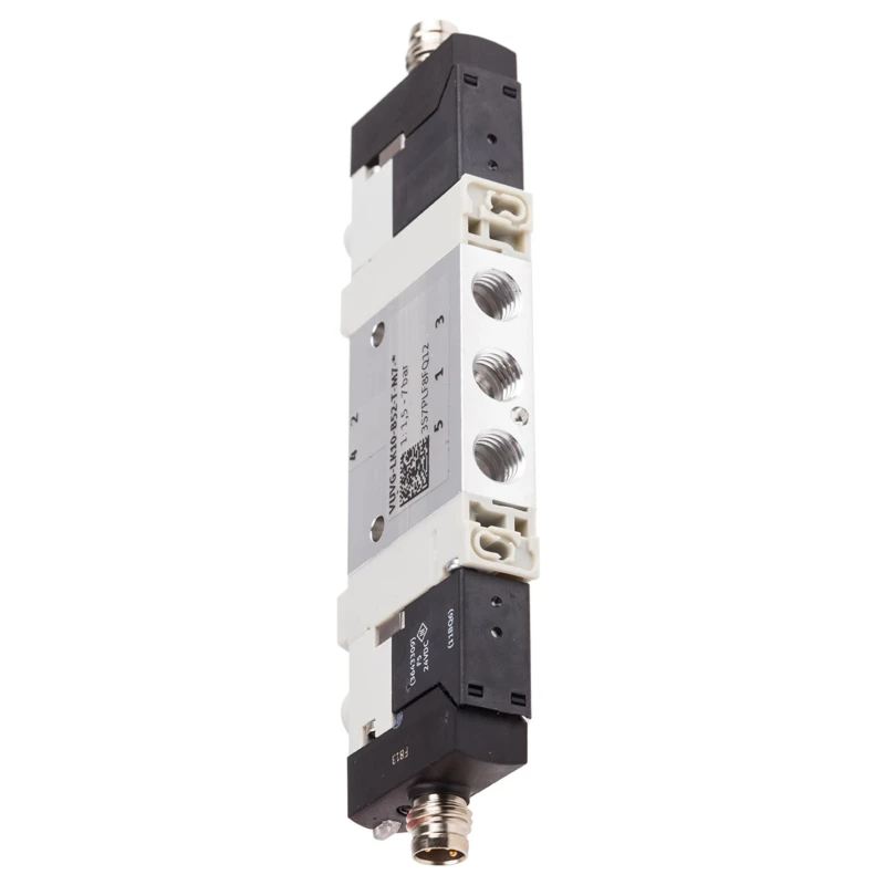 Festo 5/2 Way Pneumatic Solenoid Valve, Metric Thread, M7 Port, VUVG Series, Aluminium Alloy Body VUVG-LK10-B52-T-M7-1R8L-S