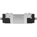 Festo 5/2 Way Pneumatic Solenoid Valve, Metric Thread, M7 Port, VUVG Series, Aluminium Alloy Body VUVG-LK10-B52-T-M7-1R8L-S