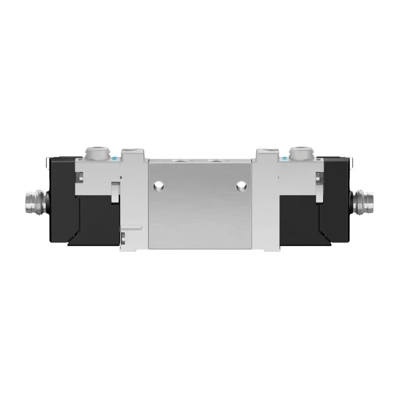 Festo 5/2 Way Pneumatic Solenoid Valve, Metric Thread, M7 Port, VUVG Series, Aluminium Alloy Body VUVG-LK10-B52-T-M7-1R8L-S