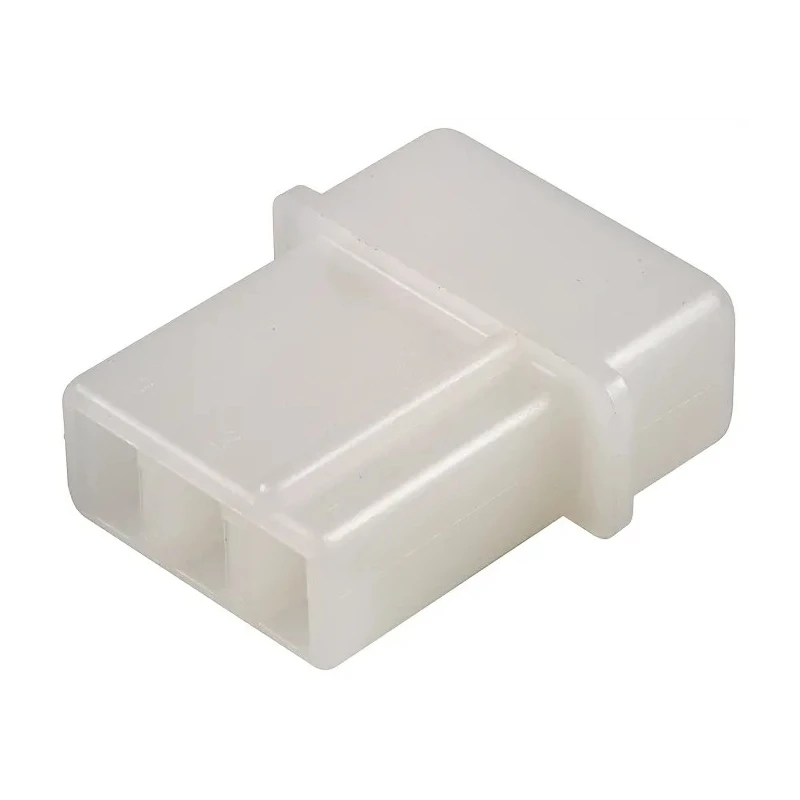 TE Connectivity Commercial MATE-N-LOK Female Connector Housing, Nylon, 5.08 mm Pitch, 3 Way, 1 Row, Straight 1-480305-0