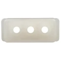 TE Connectivity Commercial MATE-N-LOK Female Connector Housing, Nylon, 5.08 mm Pitch, 3 Way, 1 Row, Straight 1-480305-0