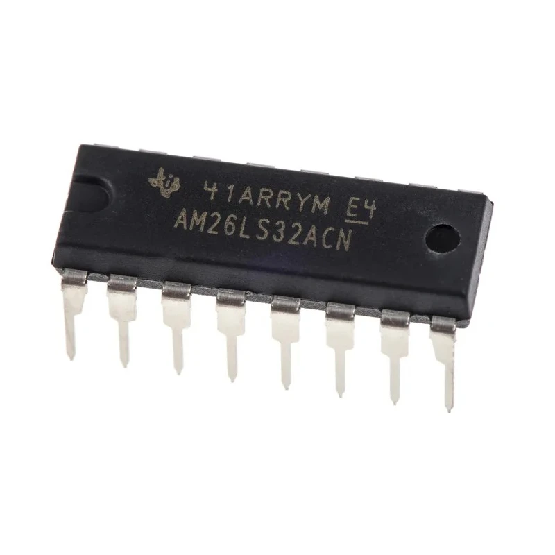 Texas Instruments Line Receiver 3-State PDIP AM26LS32ACN, TTL Logic, 16-Pin, Differential Input, 4.75–5.25V