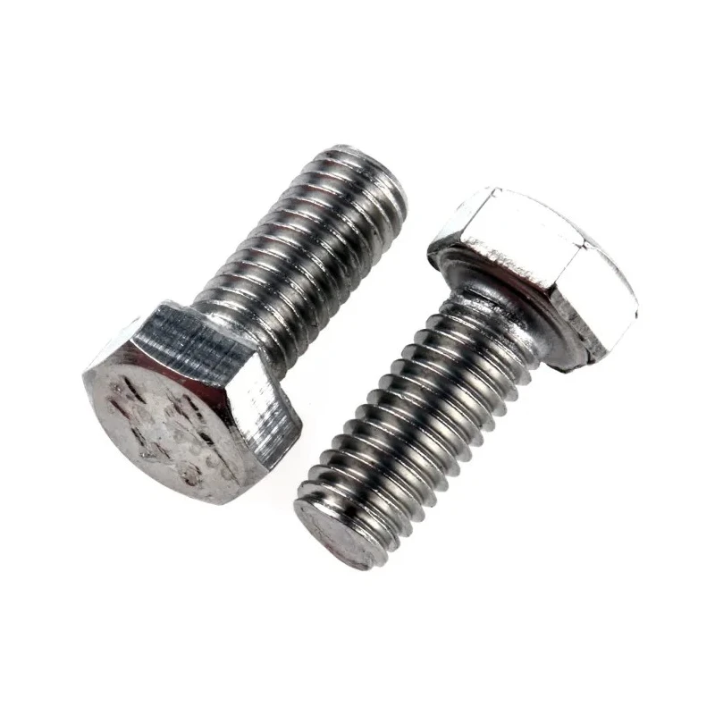 RS PRO Plain Stainless Steel Hex Bolt M5 x 12 mm, DIN 933, A2 Type 304 520-065