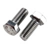 RS PRO Plain Stainless Steel Hex Bolt M5 x 12 mm, DIN 933, A2 Type 304 520-065
