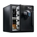Master Lock Extra Large Fire Resistant Safe, 33.6L Capacity, Combination Padlock, Screw Mount, Black Steel, LFW123FTC