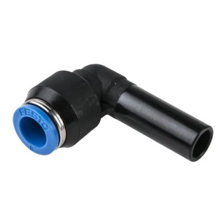 Festo QSL Series Polybutylene Terephthalate Elbow Tube-to-Tube Adapter, 14 Bar, -10°C to 80°C, QSL-10H-8