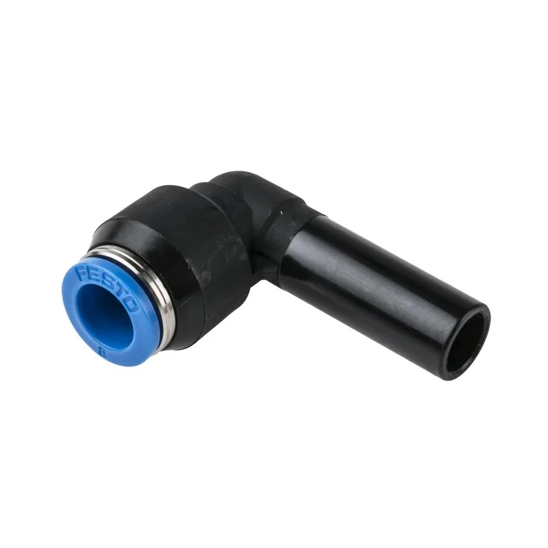 Festo QSL Series Polybutylene Terephthalate Elbow Tube-to-Tube Adapter, 14 Bar, -10°C to 80°C, QSL-10H-8