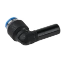 Festo QSL Series Polybutylene Terephthalate Elbow Tube-to-Tube Adapter, 14 Bar, -10°C to 80°C, QSL-10H-8
