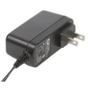 XP Power AC/DC Adapter Type A VEL24US240-US-JA, 24W, 24V DC Output, 1A, Centre Positive, US Plug