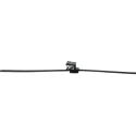 HellermannTyton Cable Tie Assemblies 200 mm x 4.6 mm Black Polyamide 66 UL 94 V-2 150-40591 T50ROSEC5A-PA66HS/PA66HIRHS-BK