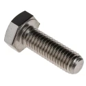 RS PRO Plain Stainless Steel Hex Bolt M10 x 30 mm, DIN 933, A2 Type 304, Fully Threaded 520-289