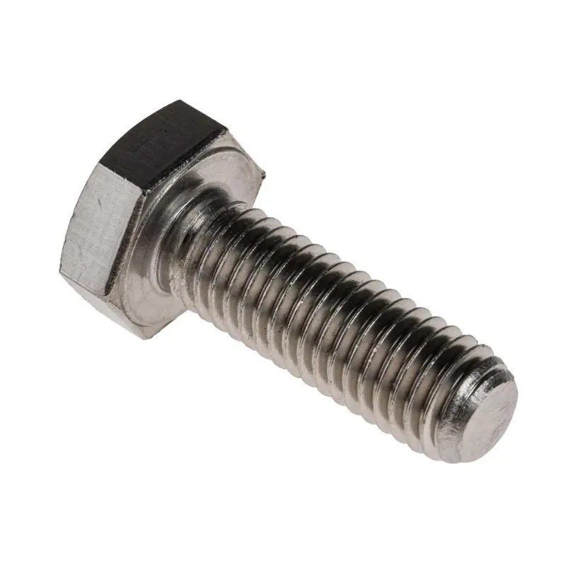 RS PRO Plain Stainless Steel Hex Bolt M10 x 30 mm, DIN 933, A2 Type 304, Fully Threaded 520-289