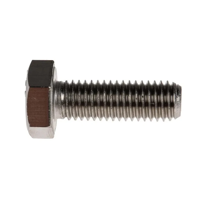 RS PRO Plain Stainless Steel Hex Bolt M10 x 30 mm, DIN 933, A2 Type 304, Fully Threaded 520-289