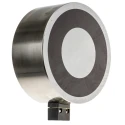 RS PRO Single Door, Double Door Holding Magnet 3600 N, 24V DC, Bright Nickel Plated, Mild Steel, Fail Safe 121-9829