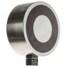 RS PRO Single Door, Double Door Holding Magnet 3600 N, 24V DC, Bright Nickel Plated, Mild Steel, Fail Safe 121-9829