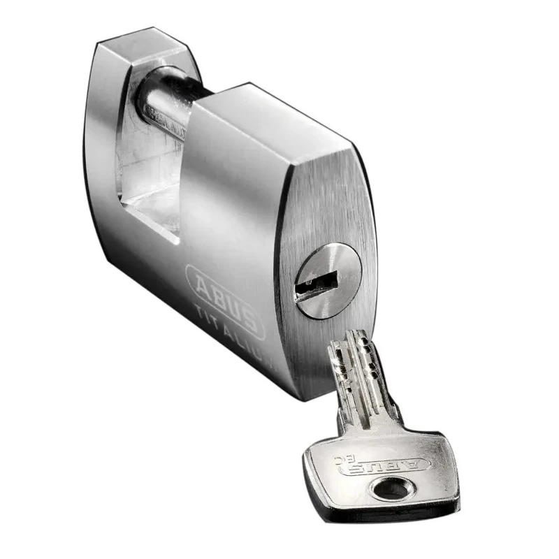 ABUS Keyed Titalium Safety Padlock, Weatherproof, Keyed Alike, 90mm Body, 12mm Shackle, 70887