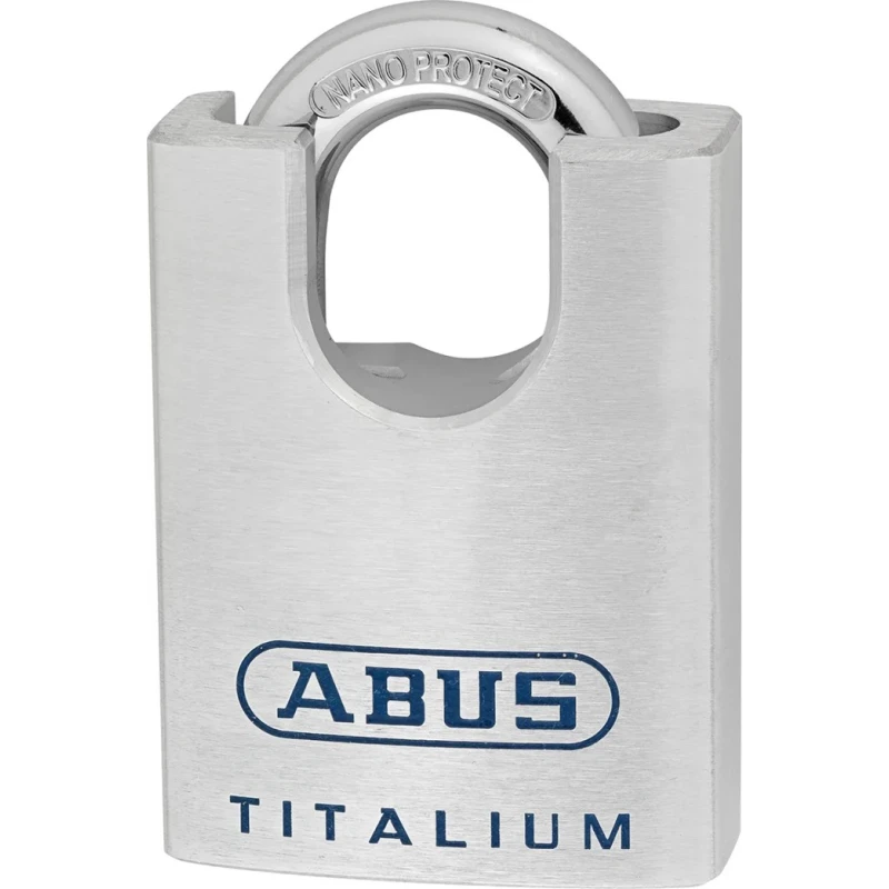 ABUS Titanium Safety Padlock Weatherproof, 11 mm Shackle Diameter, 60 mm Body, Keyed, Model 70267