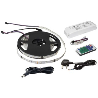 PowerLED RGBD Colour-Chasing Digital LED Light Kit, 12V, IP20, Blue/Red/White, 48 LEDs, F10-RGBD-12-48-20-KIT
