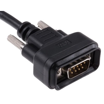 RS PRO Male D-Sub 9-Pin to Male Unterminated Serial Cable, IP67 Waterproof, 2m PVC, 500V DC, GTC Sealed Series 122-3040