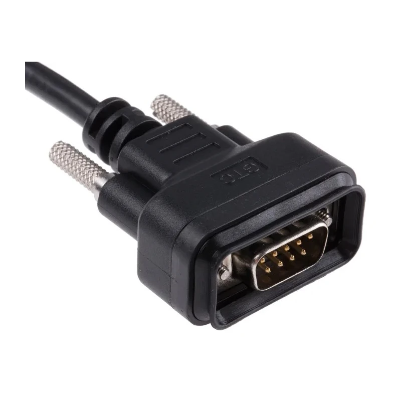 RS PRO Male D-Sub 9-Pin to Male Unterminated Serial Cable, IP67 Waterproof, 2m PVC, 500V DC, GTC Sealed Series 122-3040