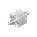 Bosch Rexroth S6 End Connector for Strut Profile 30 mm, Aluminium, Groove Size 8 mm 3842538656