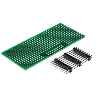Phoenix Contact BC Series Perfboard for Prototyping Electronic Circuits, FR 4-21 Epoxy Glass, Green, 85mm x 38.5mm x 2202995
