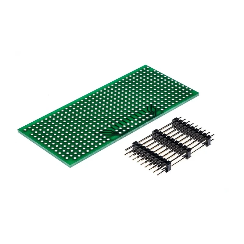 Phoenix Contact BC Series Perfboard for Prototyping Electronic Circuits, FR 4-21 Epoxy Glass, Green, 85mm x 38.5mm x 2202995