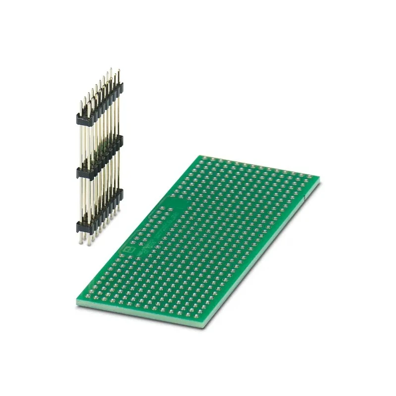 Phoenix Contact BC Series Perfboard for Prototyping Electronic Circuits, FR 4-21 Epoxy Glass, Green, 85mm x 38.5mm x 2202995