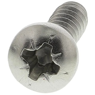 RS PRO Pan Head Self-Tapping Screw Stainless Steel, Plain, Pozidriv Drive, A2 Grade, 19mm Length, Size 8 521-620