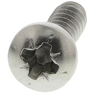 RS PRO Pan Head Self-Tapping Screw Stainless Steel, Plain, Pozidriv Drive, A2 Grade, 19mm Length, Size 8 521-620