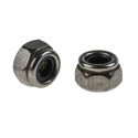 RS PRO Plain Stainless Steel Locknut M4 DIN 985 Nylon Insert 7mm Width 5mm Height 521-923