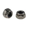 RS PRO Plain Stainless Steel Locknut M4 DIN 985 Nylon Insert 7mm Width 5mm Height 521-923