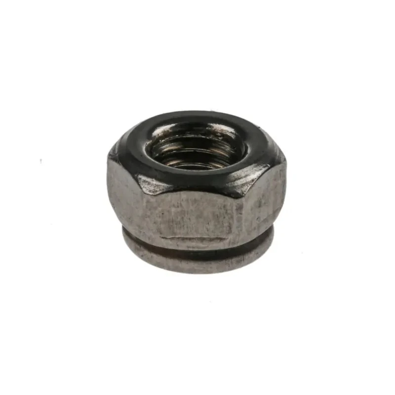 RS PRO Plain Stainless Steel Locknut M4 DIN 985 Nylon Insert 7mm Width 5mm Height 521-923