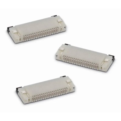 Wurth Elektronik WR-FPC 0.5 mm Pitch 20 Way Female FPC Connector, ZIF Bottom Contact Horizontal 687120149022