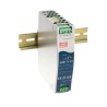 Mean Well Switched Mode DIN Rail Power Supply 370V DC / 264V AC Input, 15V DC 6.3A 75W, SDR-75-12