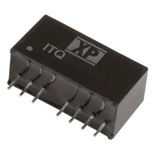 XP Power ITQ Series Isolated DC-DC Converter 12V 1.2A, 36V DC Input, 9V Min Input, 6W Through Hole, -40°C to ITQ2405SA-H