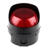 Moflash LED-TL Modular Series Red Beacon 280V AC/DC Steady Surface, Wall Mount,  IP65