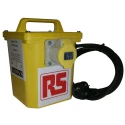 Carroll & Meynell Site Transformer 1.5 kVA 230V AC Primary 110V (55V-0V-55V) Secondary 16A Stand Alone IP44 122-6714