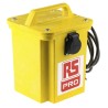 RS PRO Site Isolation Transformer 3.3 kVA, 230 V AC Primary/Secondary, 16 A Schuko Standalone 122-6721